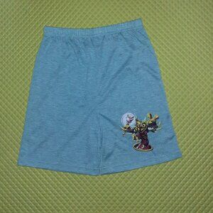 Lot of 2 Comfy Pajama Shorts: Flame Resistant, Skylanders Swap Force, Shark
